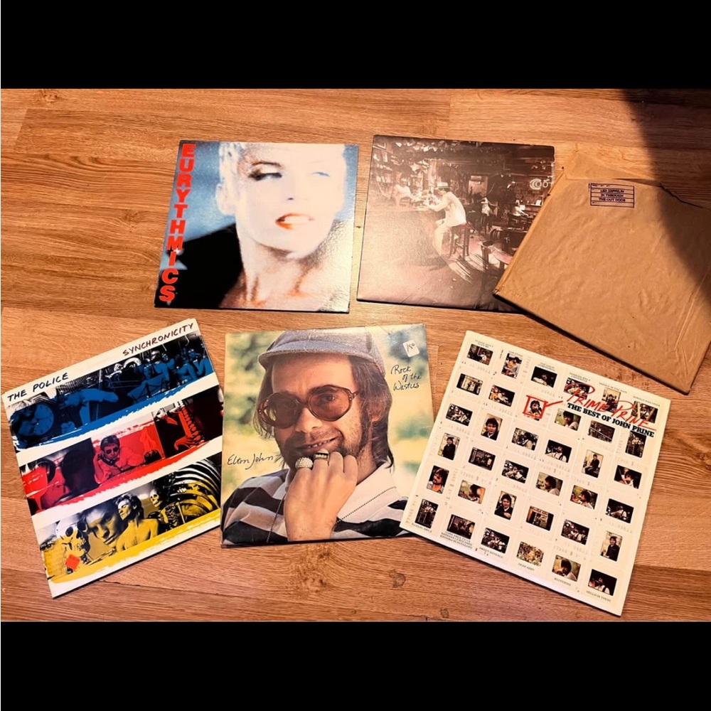 Vintage 70’s 80’s 90’s Vinyl Record Collection with Various Artists SEND OFFERS